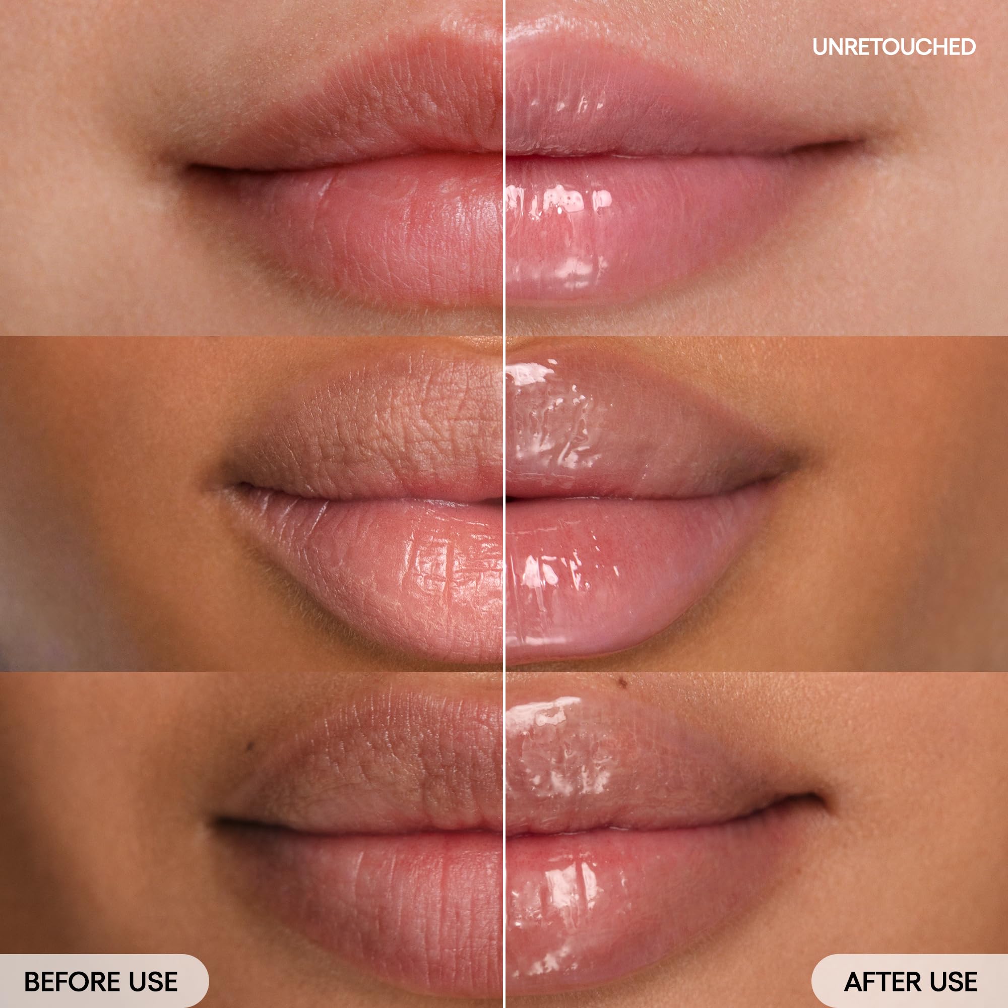 LANEIGE cap removed revealing balm tip for easy direct application and portability