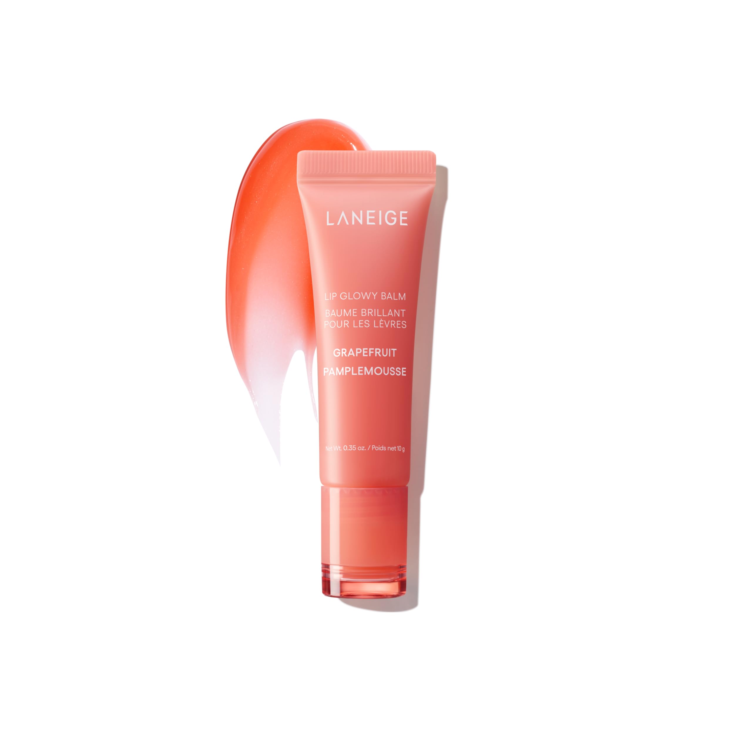 LANEIGE front packaging showing grapefruit tinted balm and glossy finish