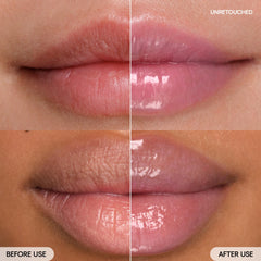 LANEIGE open twist-up tube displaying balm bullet and easy application