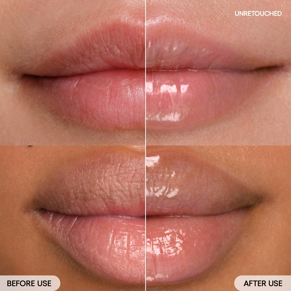 LANEIGE open twist-up stick revealing balm tip and simple application for quick touchups