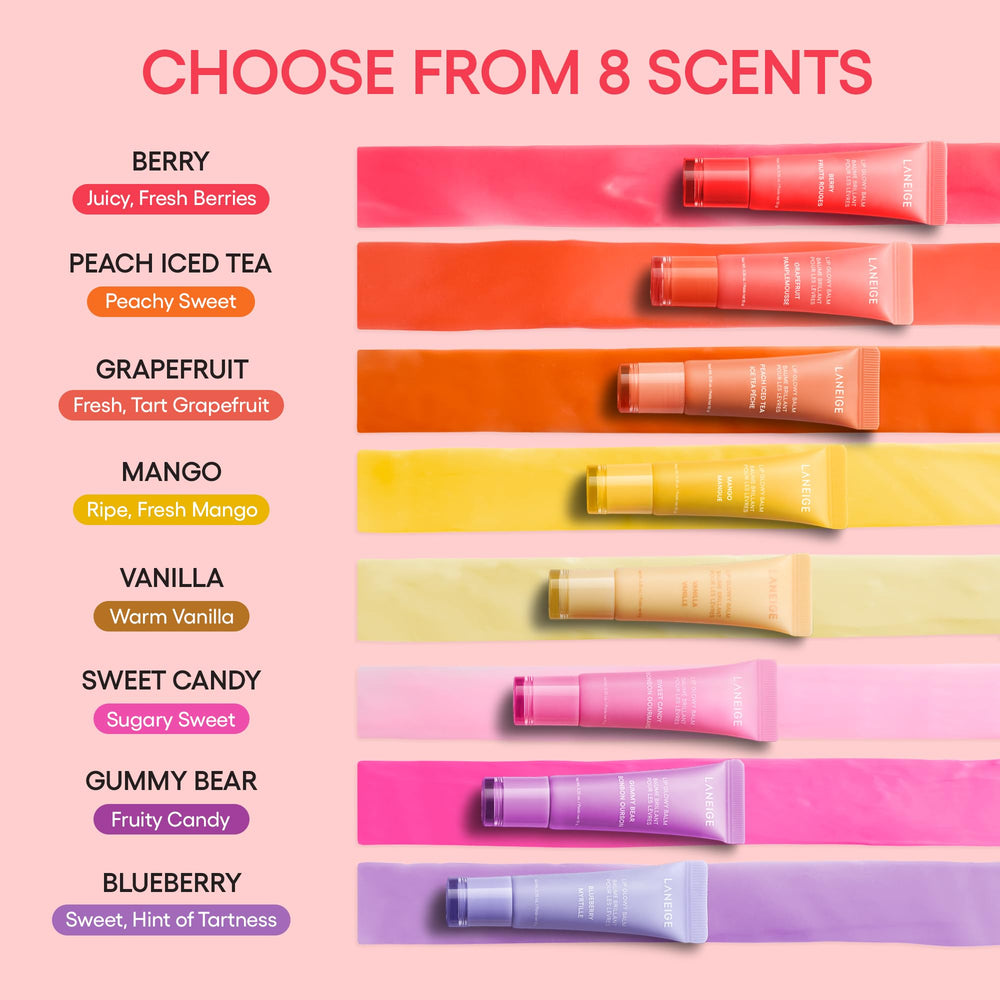 LANEIGE balm beside coin showing size and pocketable convenience benefit