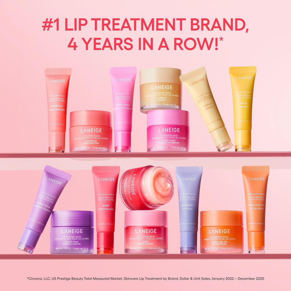 LANEIGE label close-up highlighting key actives like vitamin C and antioxidants