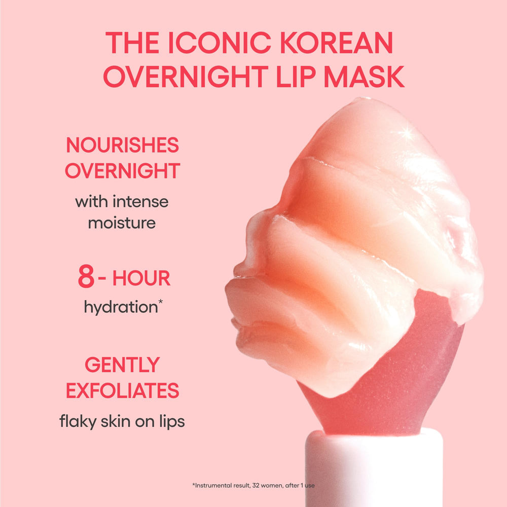 LANEIGE swatch on hand showing moisturizing effect and non-greasy absorption
