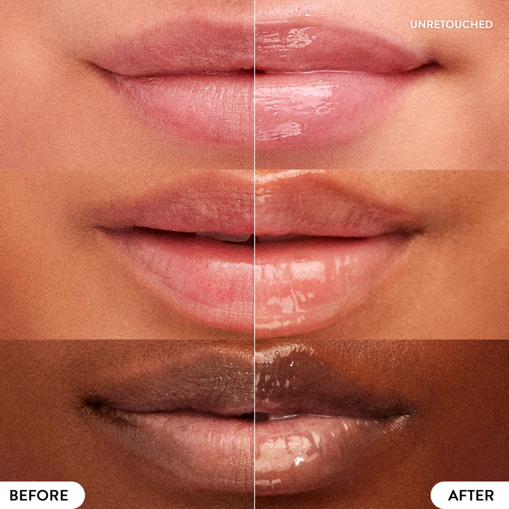 LANEIGE close-up of creamy lip mask texture demonstrating rich hydration
