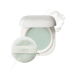LANEIGE compact front view showing sleek travel-ready design and secure closure