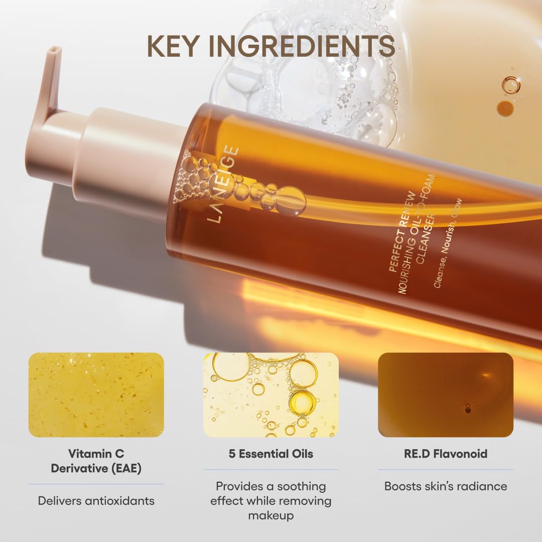LANEIGE pump dispenser side view for easy application benefit