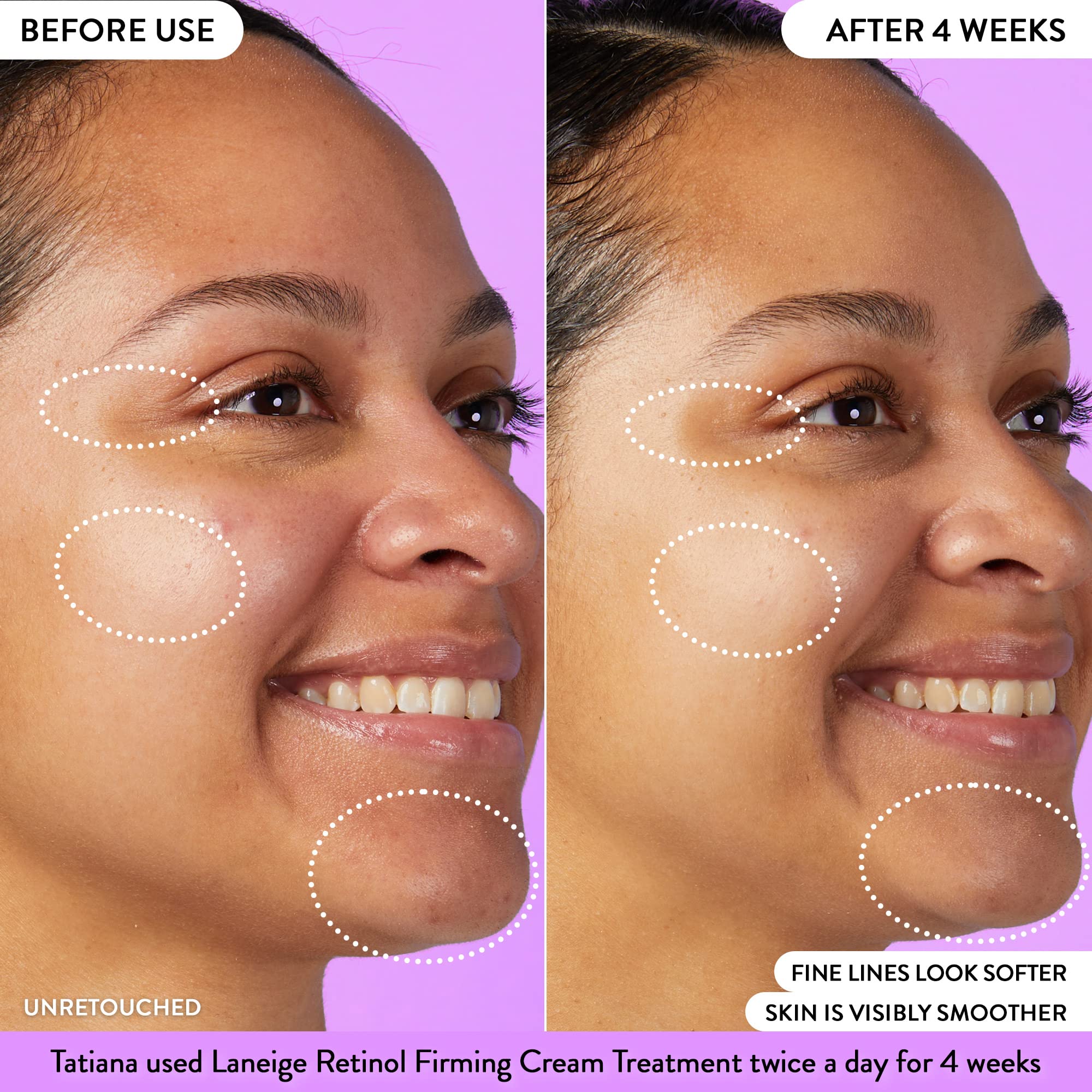 LANEIGE open cream texture close-up showing hydration-rich consistency