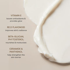 LANEIGE rich texture closeup demonstrating buttery finish and deep moisture