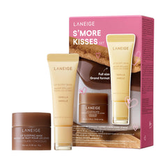 LANEIGE front packaging of S’more Kisses Set showing both products and scent appeal