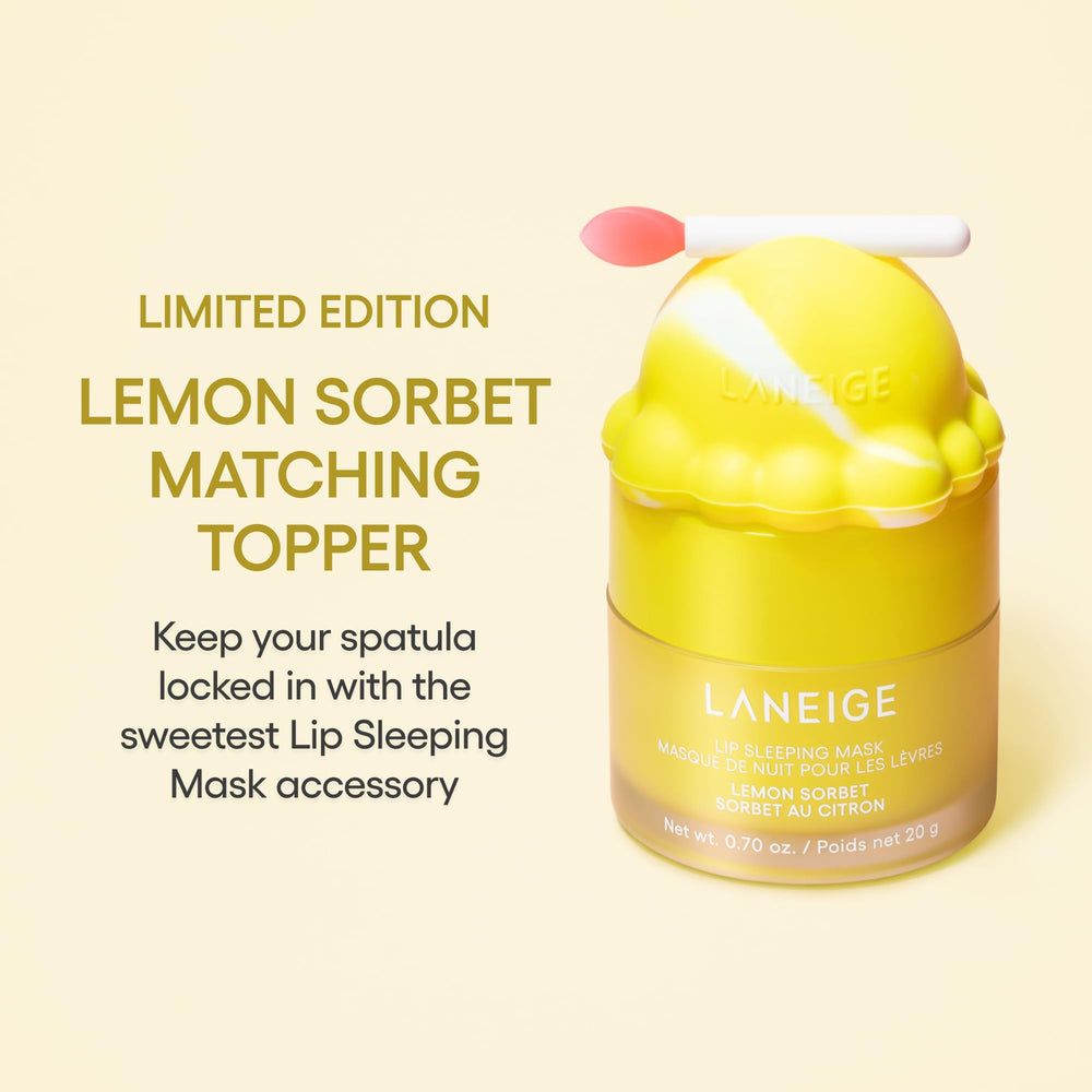 LANEIGE spatula stored in matching topper for hygienic application