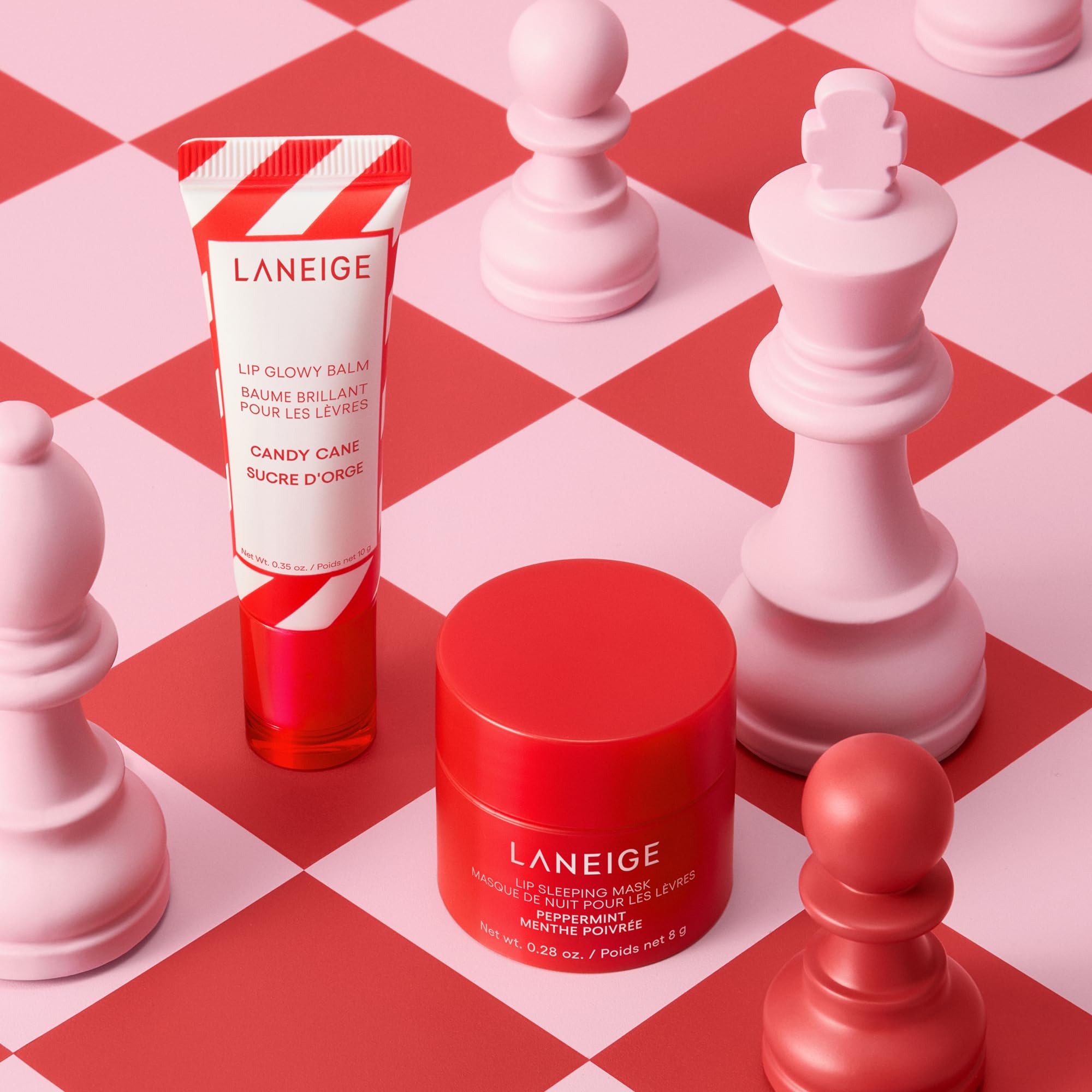 LANEIGE sleeping mask texture close-up showing thick creamy formula for intense overnight conditioning