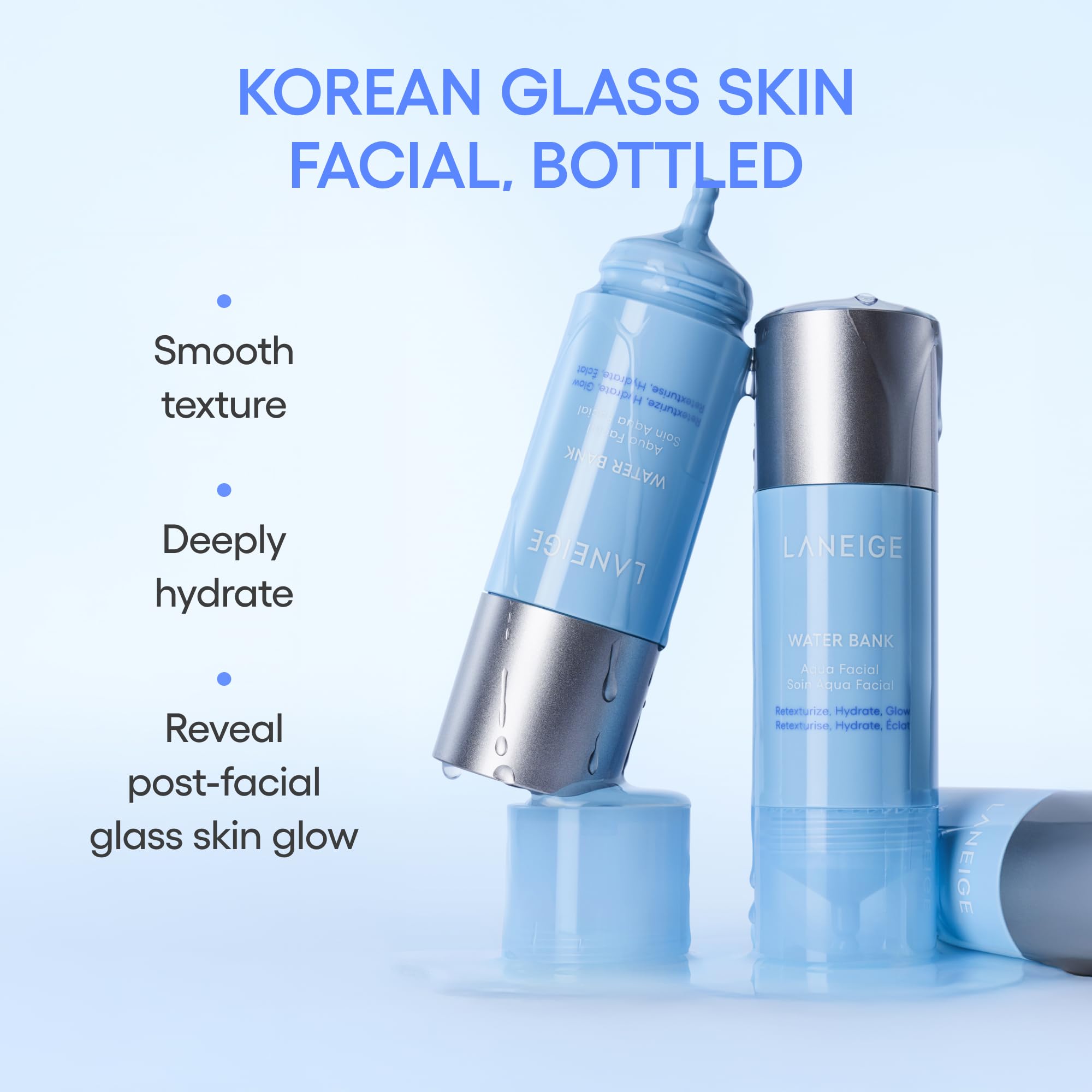 LANEIGE bottle beside common items for scale, shows size and portability