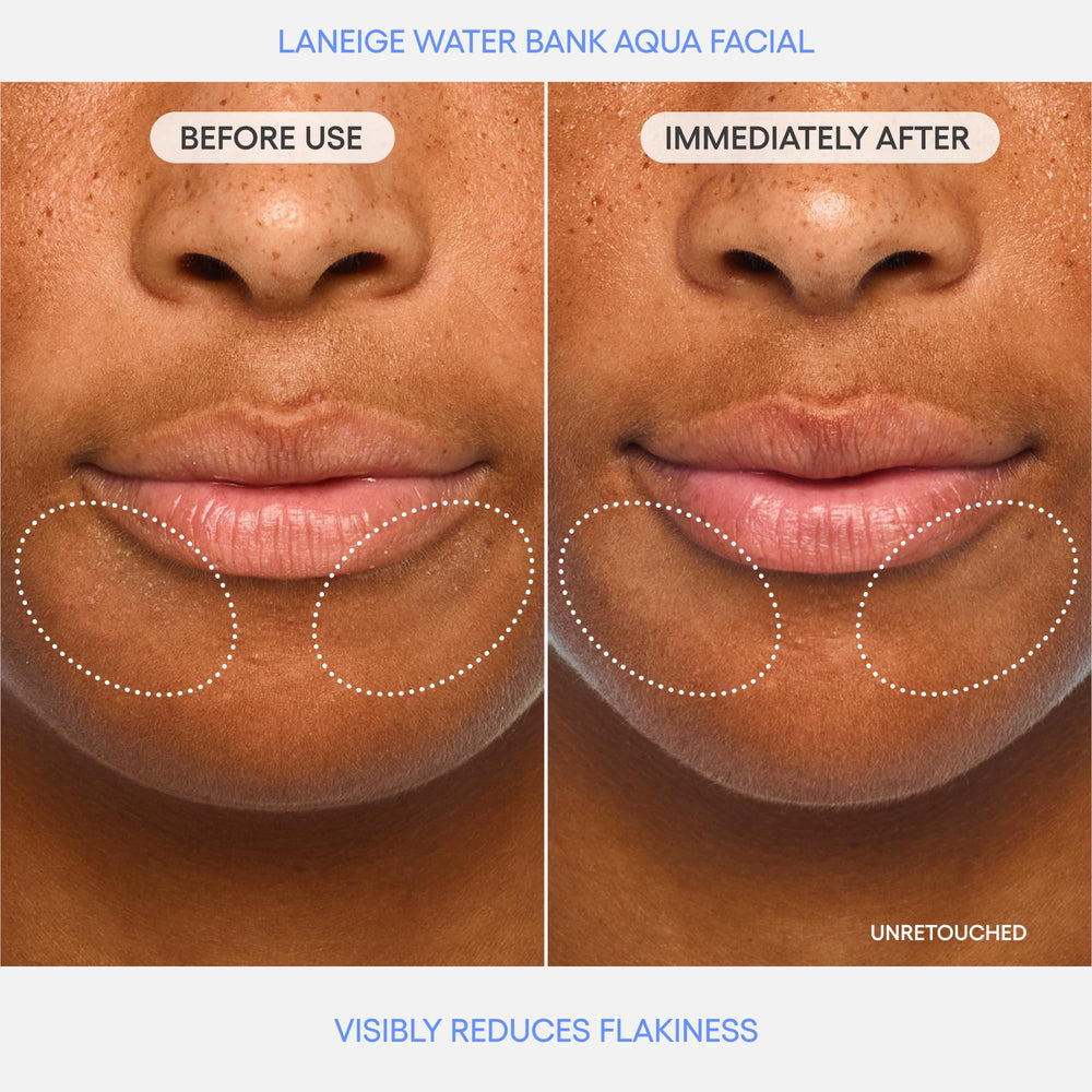 LANEIGE closeup of serum texture, lightweight finish for quick absorption