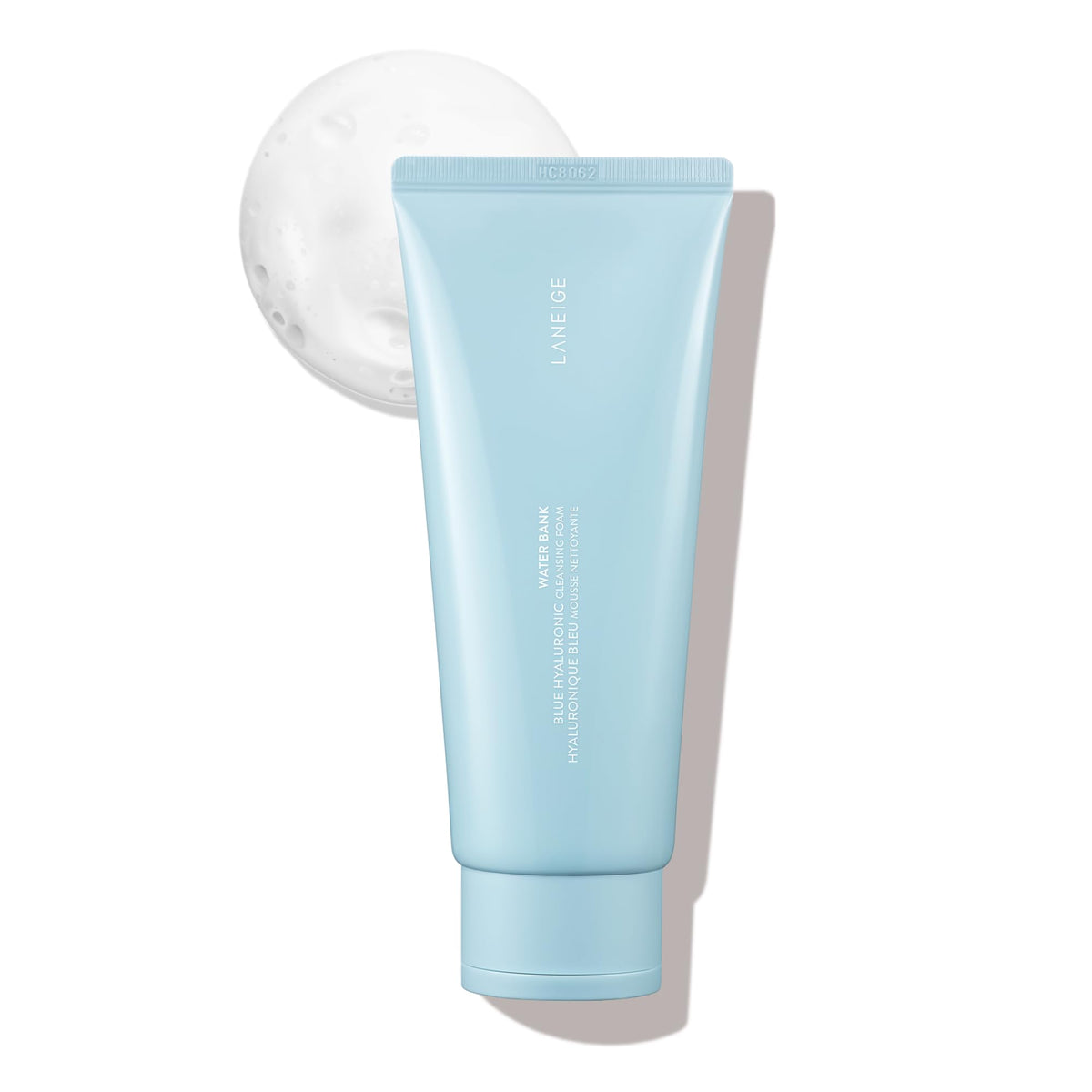 LANEIGE front packaging showing cleanser and benefits