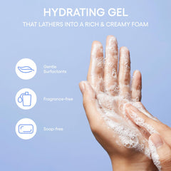LANEIGE close-up label showing pH 5.0 and hydrating ingredients