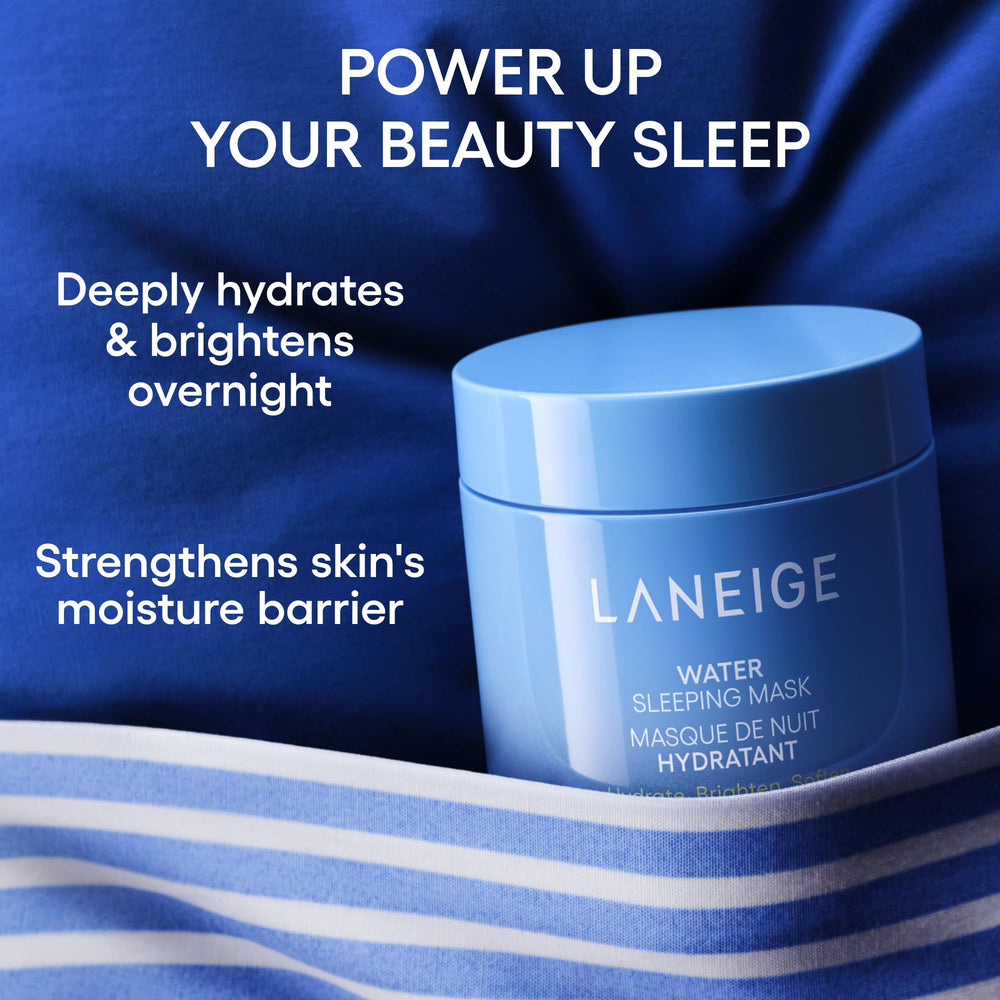 LANEIGE gel texture close-up showing cooling, lightweight hydration