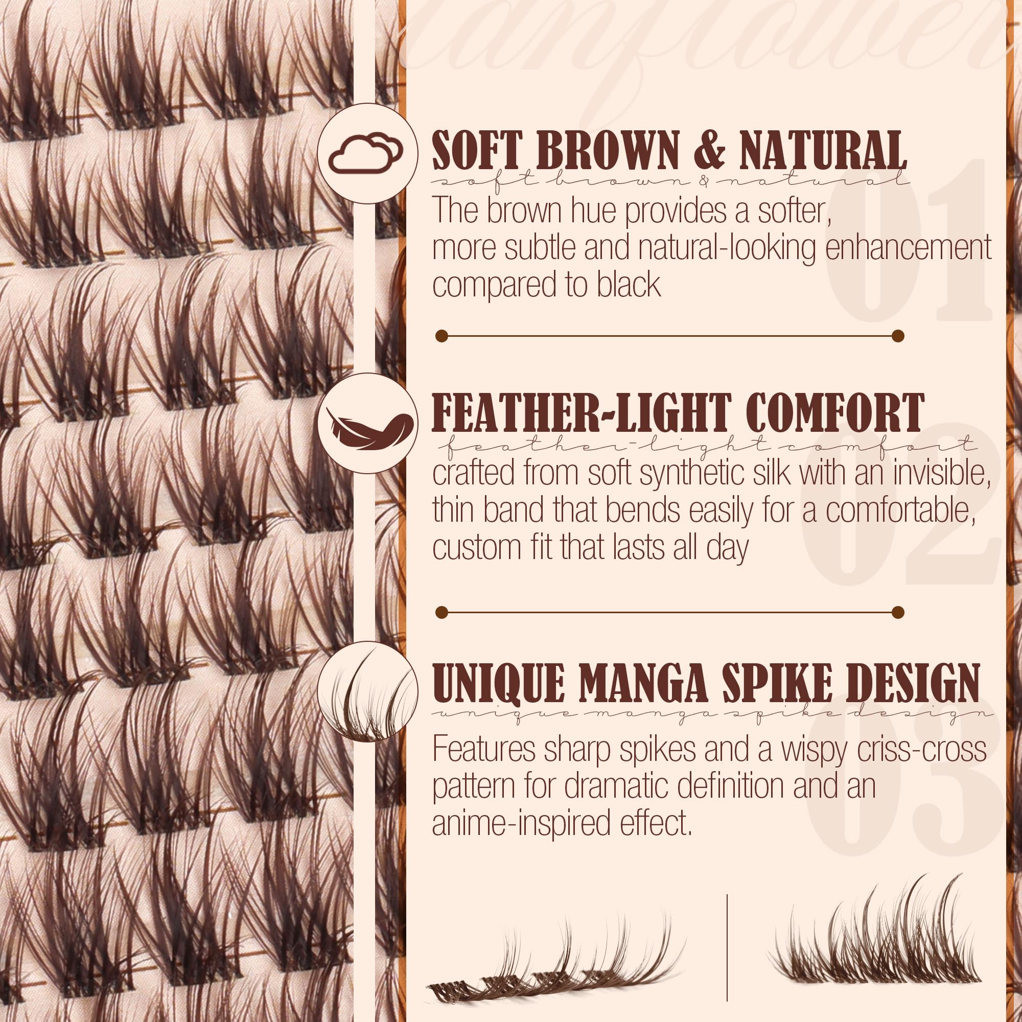 Lanflower at-home lash-look kit enables salon-like results.