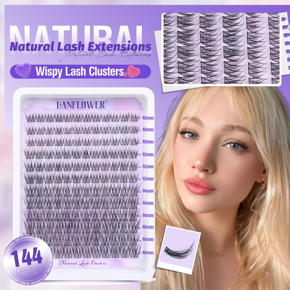 Lanflower precision lash tweezers enable accurate placement and tidy lash extensions.