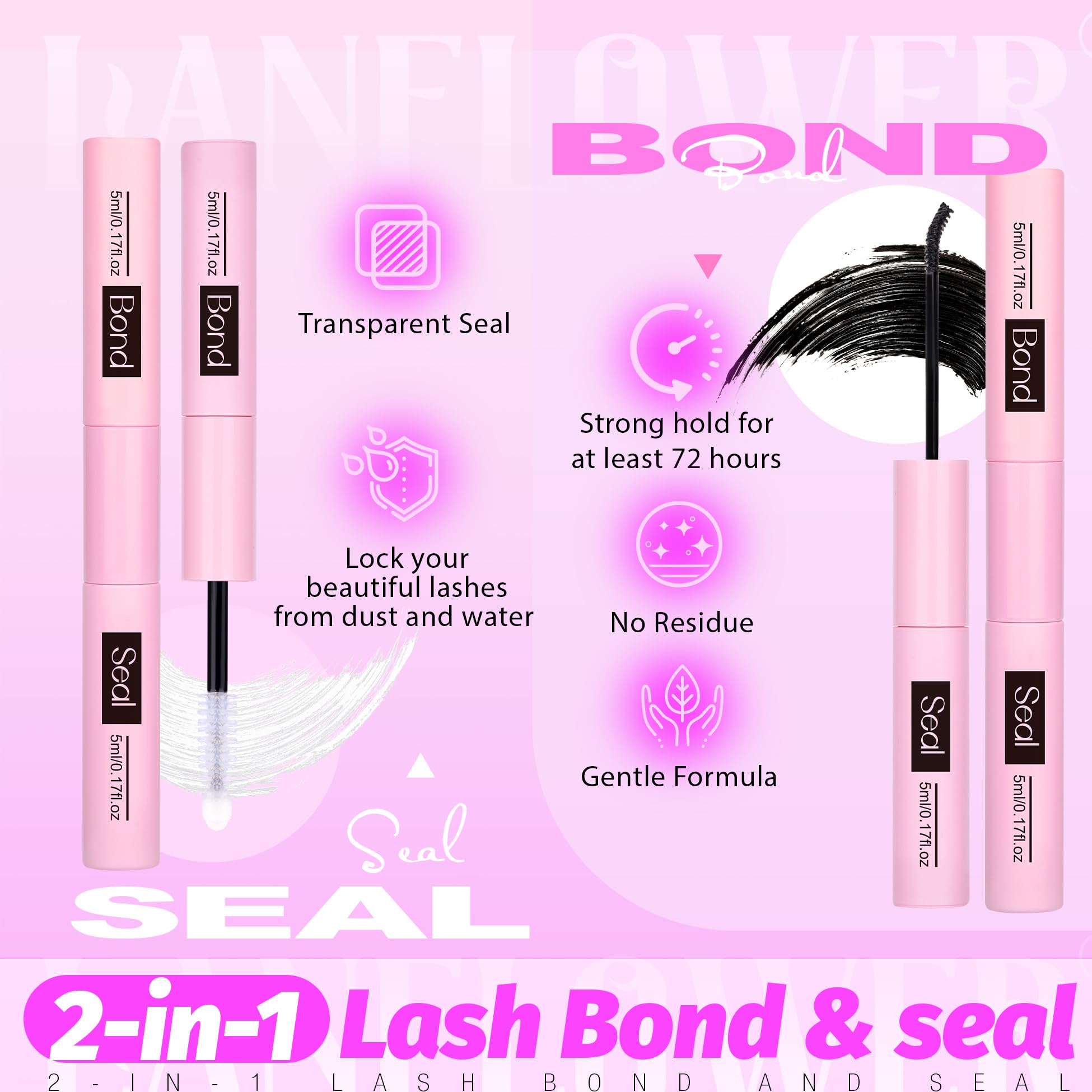 LANFLOWER quick-look transition enables subtle to bold looks with ease.