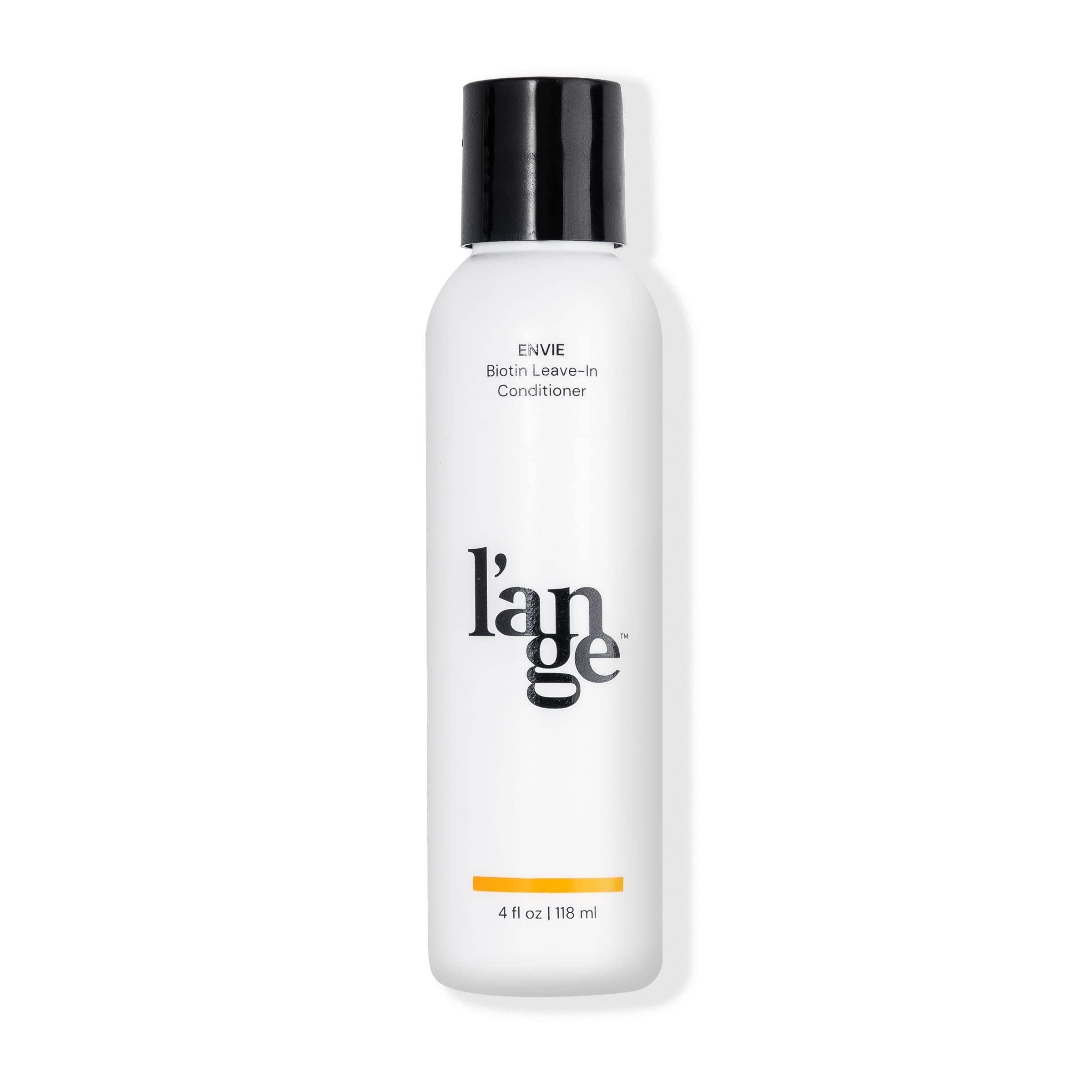 L'ANGE HAIR Envie leave-in conditioner bottle closeup for silky, frizz-free hair