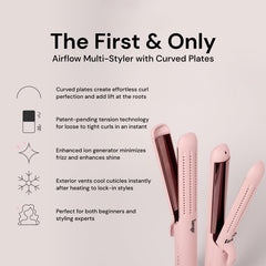 L'ANGE HAIR Le Duo Flex toggle switch enables easy curl-style transitions