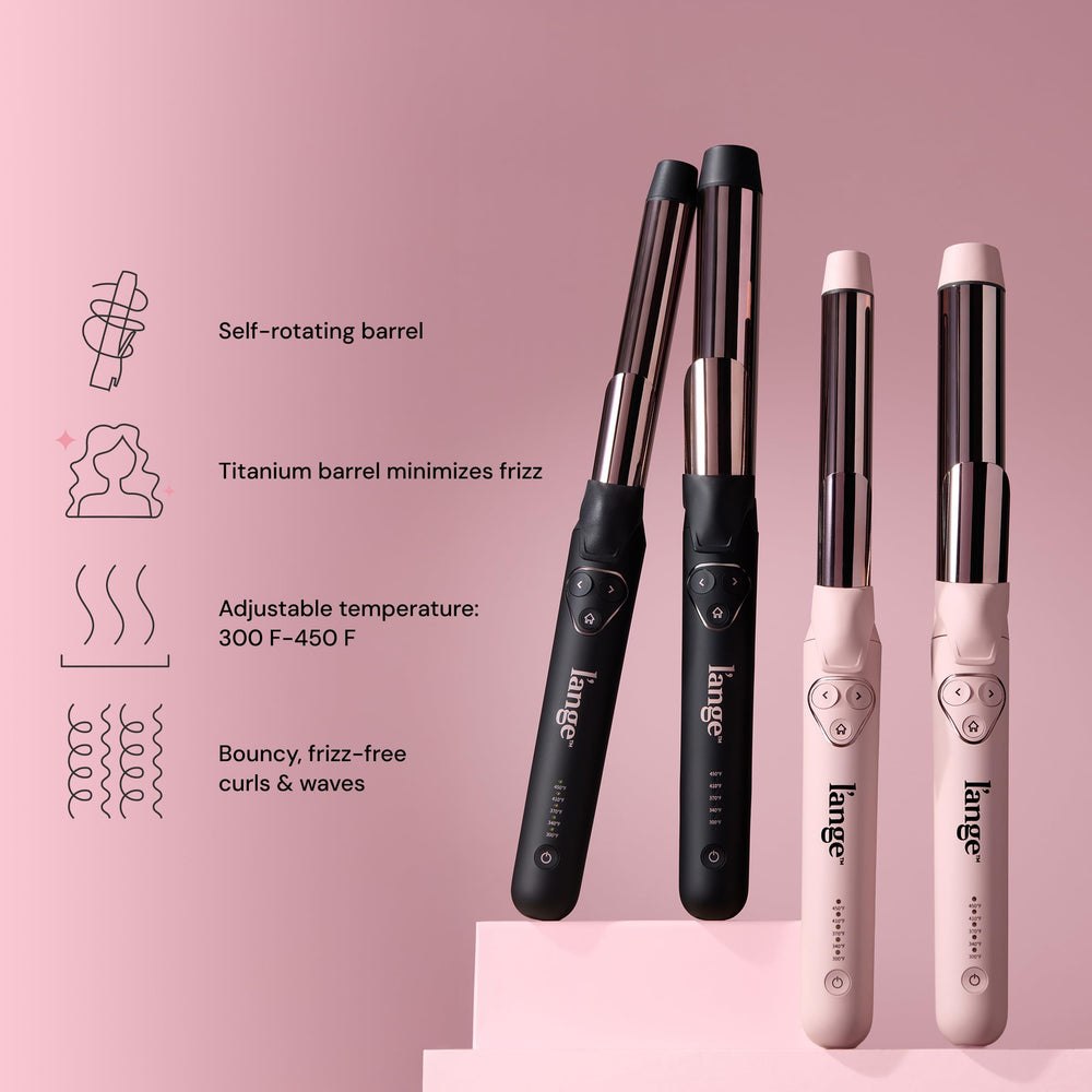 L'ANGE HAIR Le Pirouette heat setting dial for customizable temperature control
