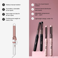 L'ANGE HAIR Le Pirouette 360 swivel cord reduces tangling during styling