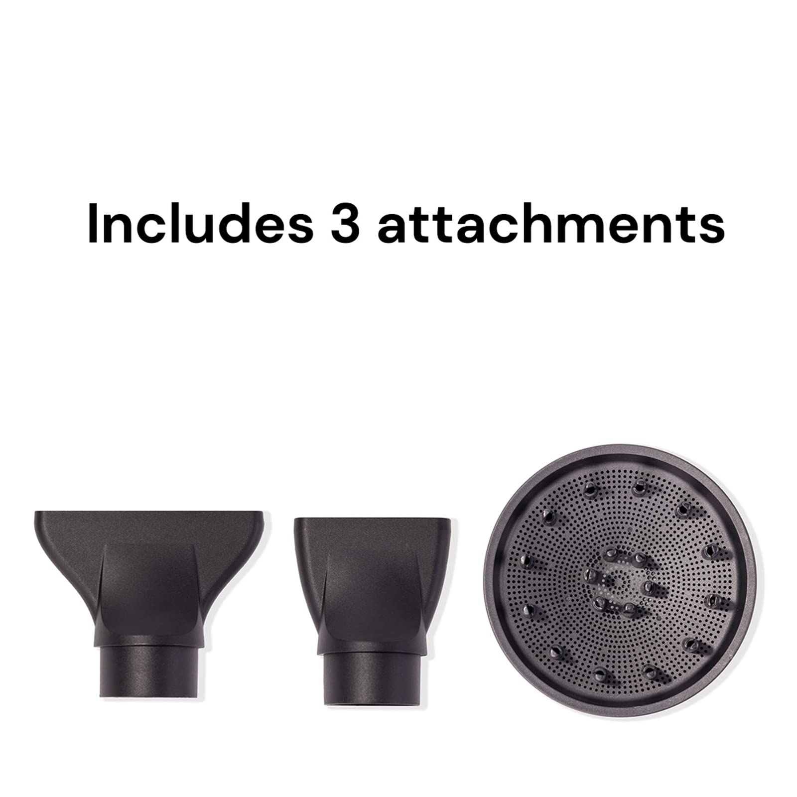 L'ANGE HAIR Le Styliste concentrator nozzle concentrates heat for precise volume and shine.