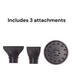 L'ANGE HAIR Le Styliste concentrator nozzle concentrates heat for precise volume and shine.
