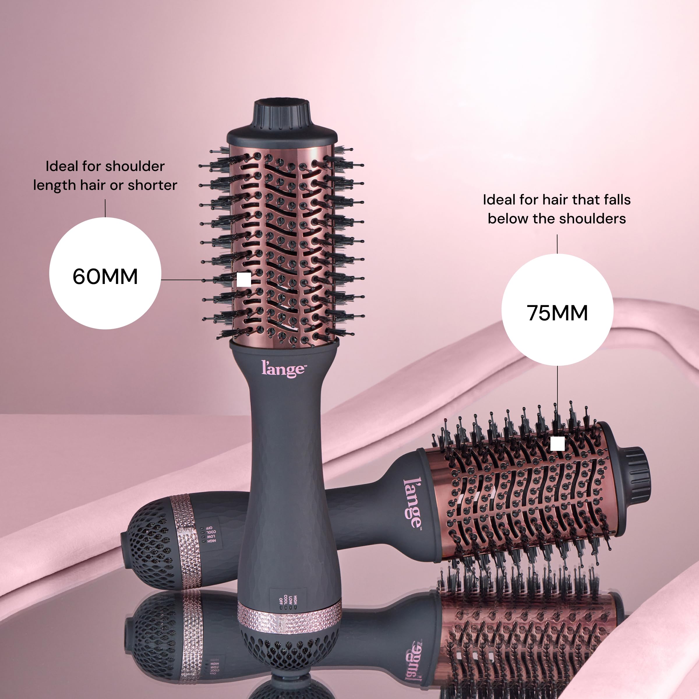 Lange Hair Le Volume with negative-ion technology to reduce frizz and boost shine