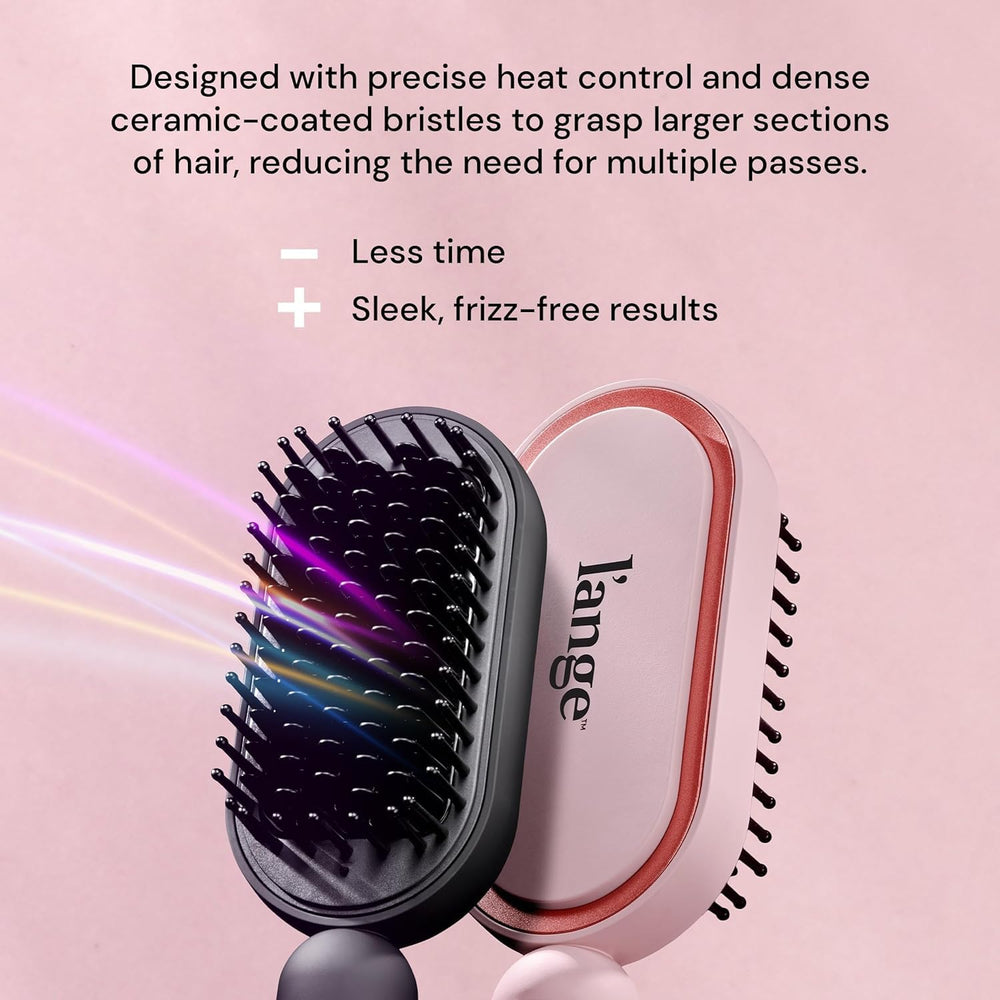 L'ANGE HAIR Mane Pass ionic technology boosts shine and reduces frizz.