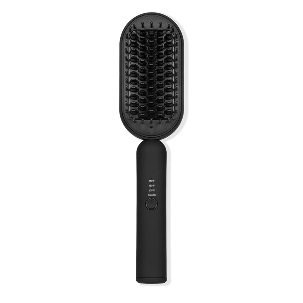 L'ANGE HAIR Mane Pass with dense ceramic bristles for faster, smoother styling.