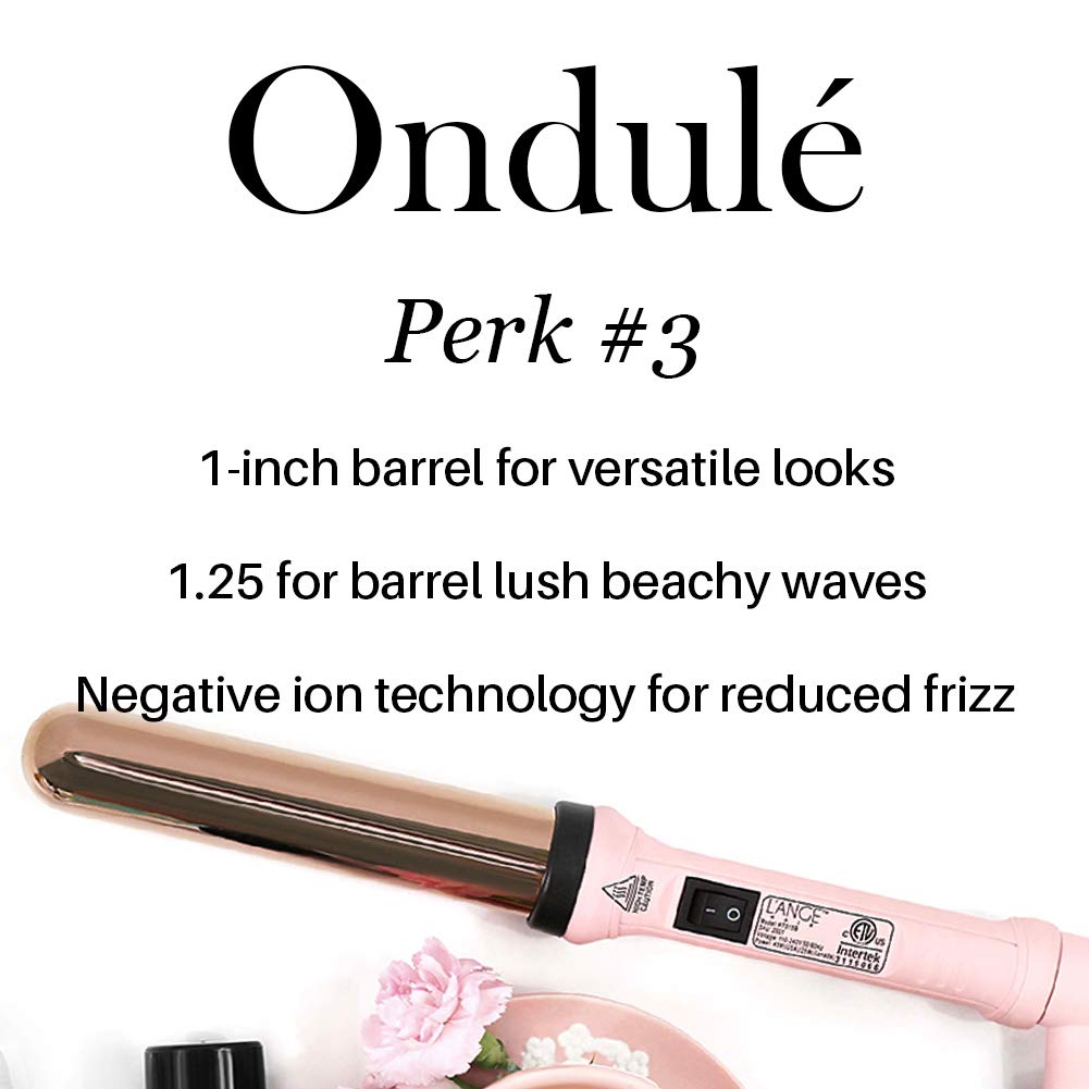 L'ANGE HAIR Ondulé helps achieve beachy waves at home.