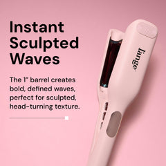 Lange Hair SculptWaver negative-ion technology highlights frizz-free shine