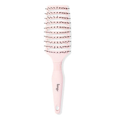 L'ANGE HAIR Siena Flexi Curved Vented Brush close-up for easy detangling.