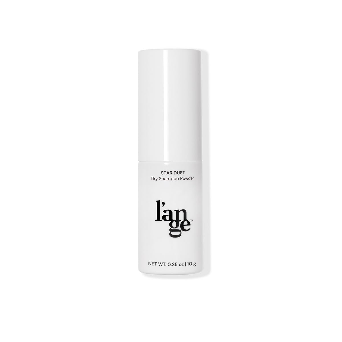 L'ANGE HAIR Star Dust Dry Shampoo Powder bottle provides a lightweight, residue-free refresh.