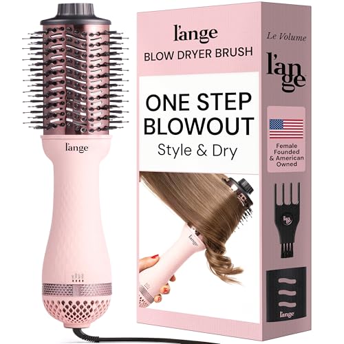 Lange Le Volume 2-in-1 titanium dryer brush setup delivers salon-style blowouts at home.