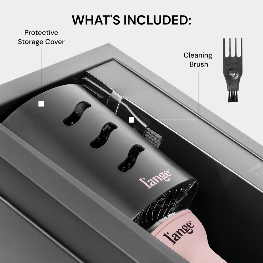 L'ANGE HAIR Le Volume travel protective cover for on-the-go styling.