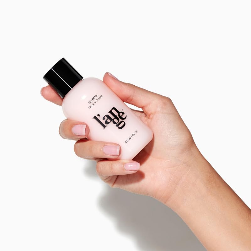 L'ANGE HAIR Selecte Thick It Cream prep for blow-dry styling