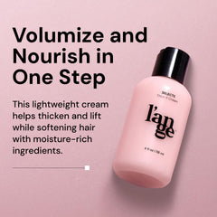 L'ANGE HAIR Selecte Thick It Cream texture definition for smooth ends