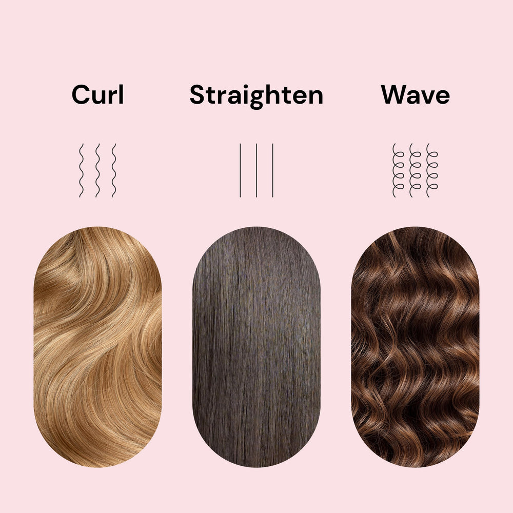 L'ANGE HAIR Le Duo 360° venting demonstrates fast cooling on contact.