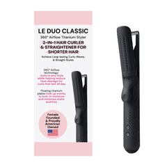 L'ANGE HAIR Le Duo Standard 360° Airflow Styler main view for versatile styling.