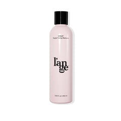 lange-hair violet-purple-toning-shampoo-bottle-front demonstrates color-correcting formula for brassiness.