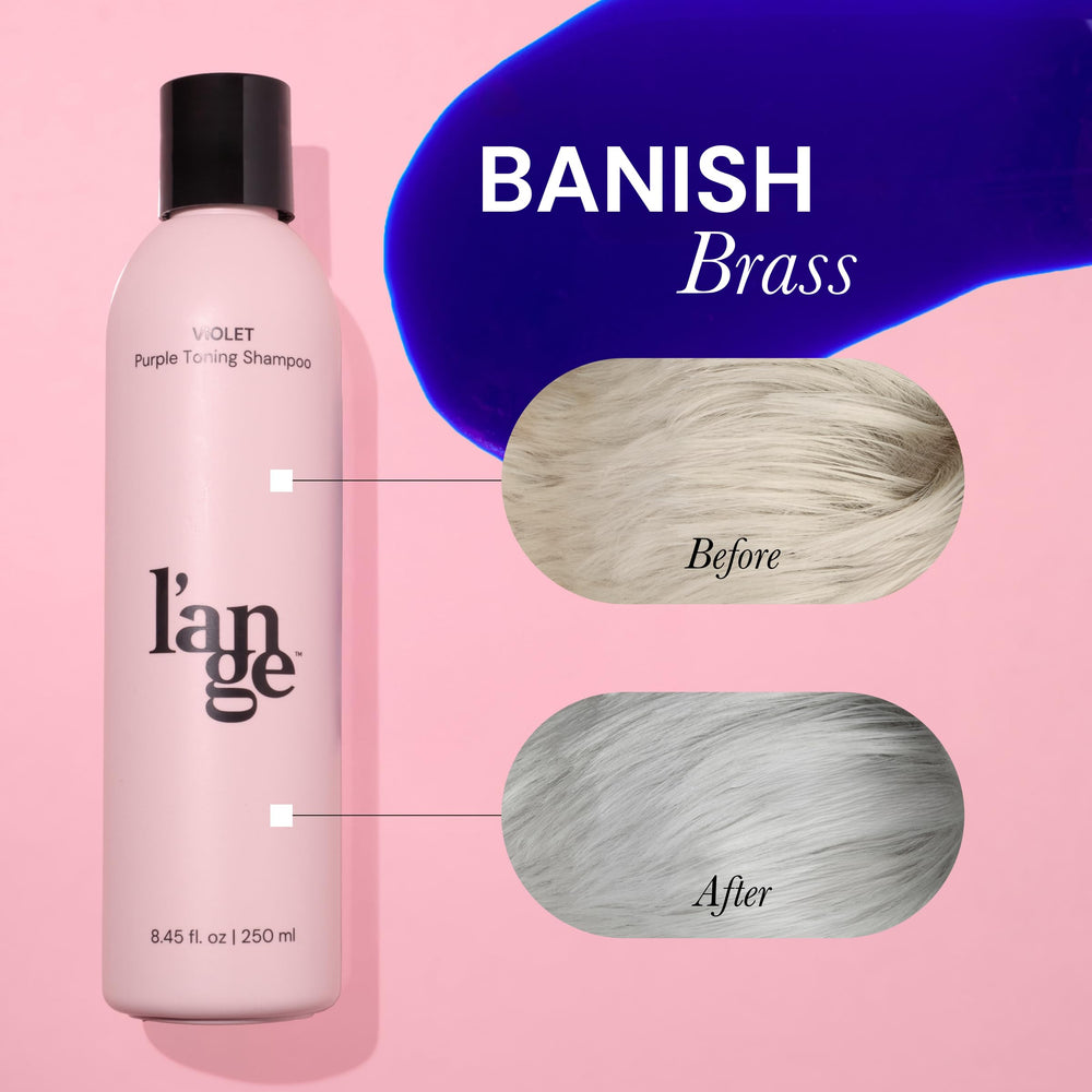 lange-hair violet-toning-shampoo-hair-lather-closeup captures rich lather and moisture boost.