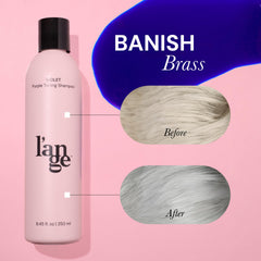 lange-hair violet-toning-shampoo-hair-lather-closeup captures rich lather and moisture boost.