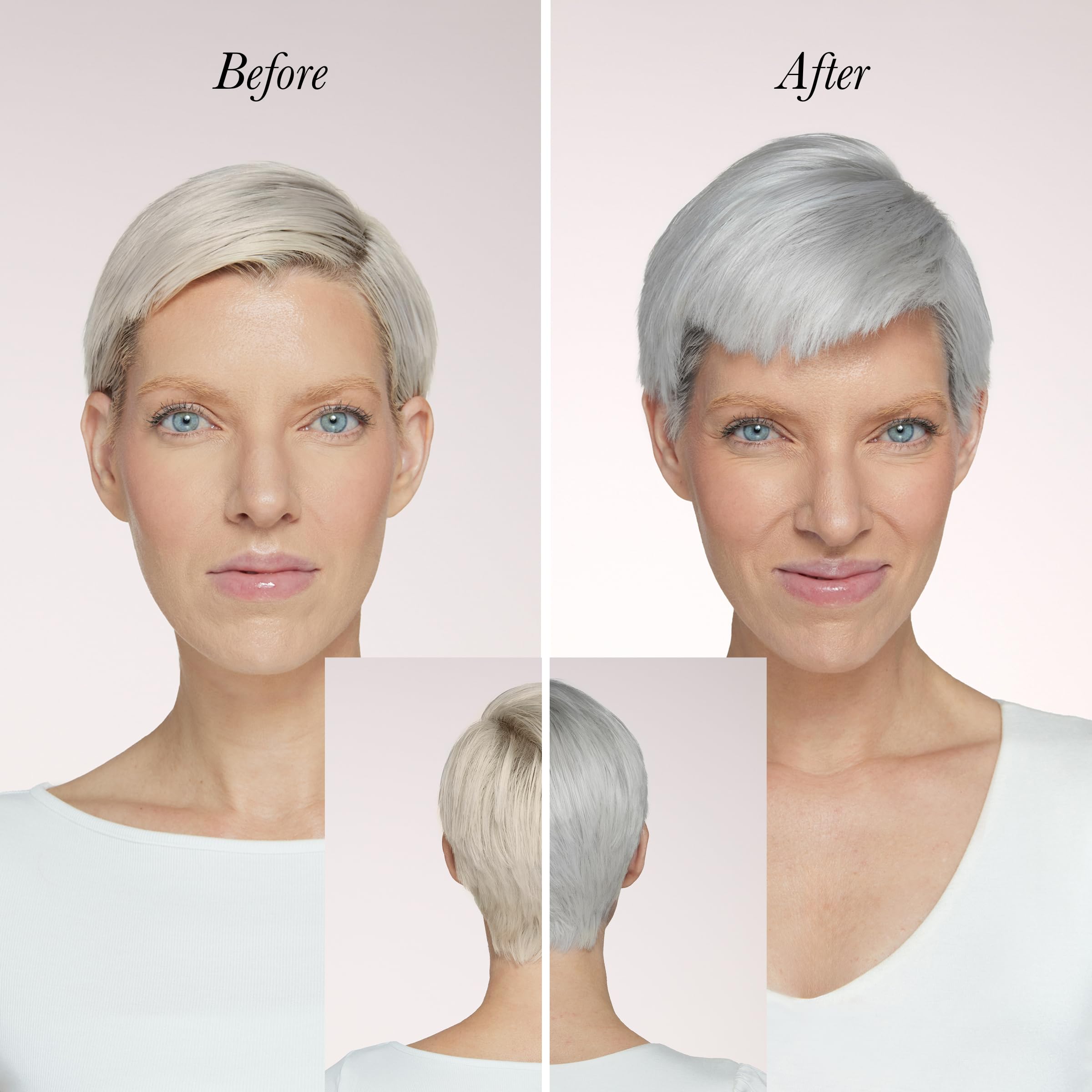 lange-hair violet-toning-shampoo-pump-dispensing shows easy, even application and luxe nourishment.