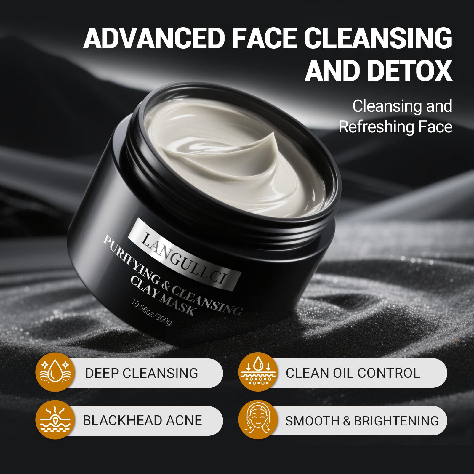 LANGULLCI spa-like 10-minute mask application for fast at-home pampering