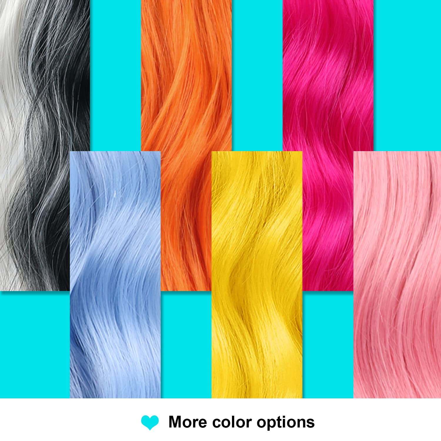 LANICE wig cap included offers secure fit and comfortable wear with adjustable straps.