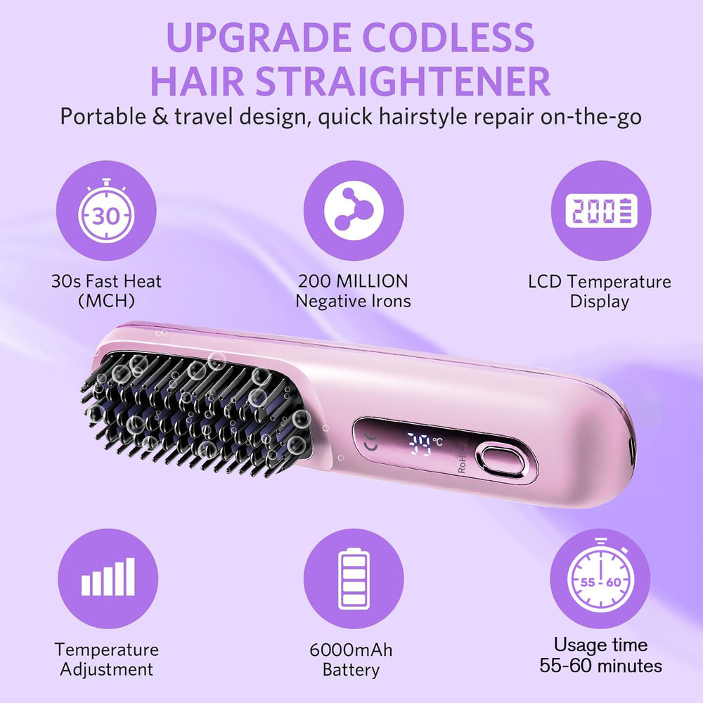 LANMAO Go Brush Pro 6000mAh battery enables long cordless use.