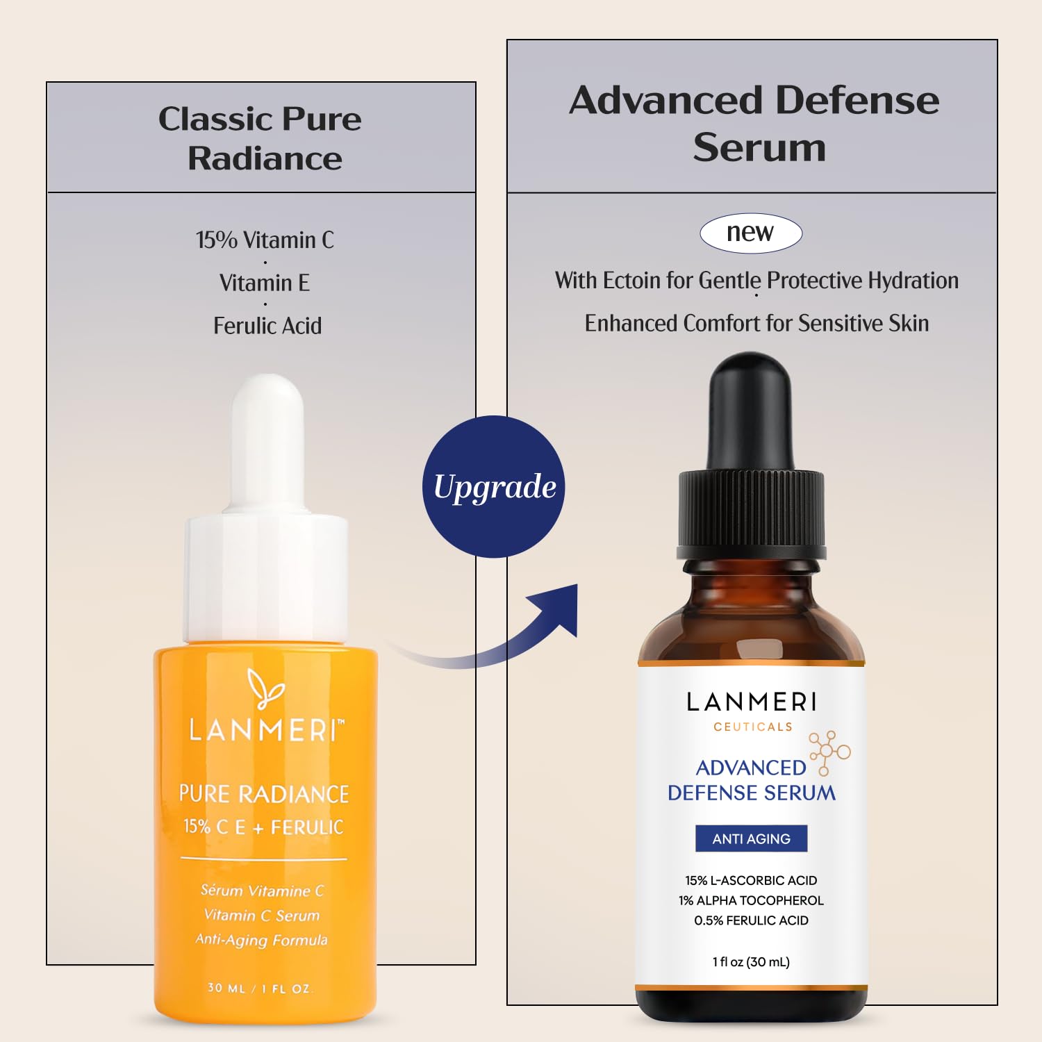 Lanmeri brightened skin tone after application showing dewy finish.